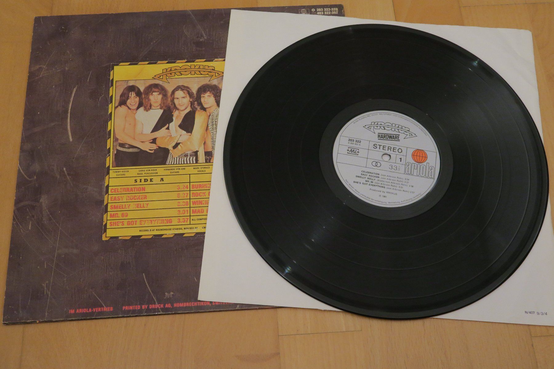 Dischi in vinile: Krokus – Hardware – Usato da Thun venduto da Karibu70 2