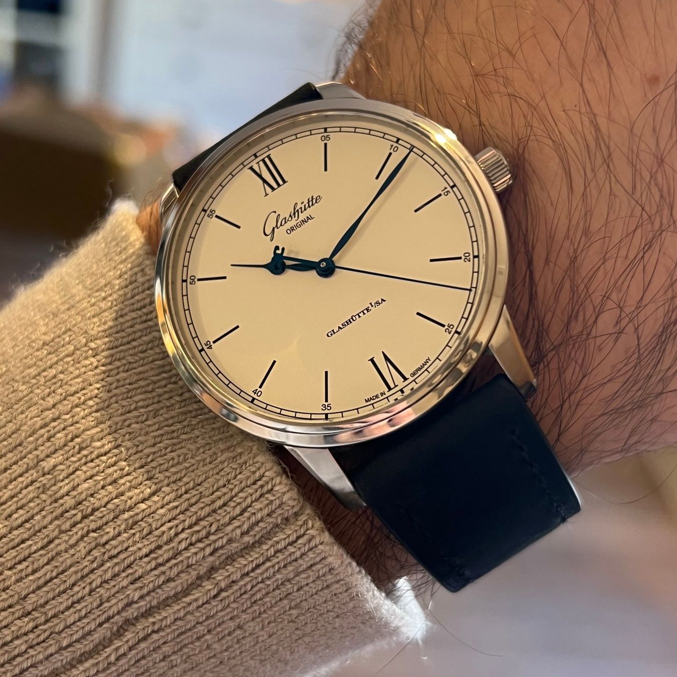 Glashütte Orologi: Glashütte Senator Full Set 1-36-01-01-02-61 – Usato da Carouge GE venduto da Watchaser 3