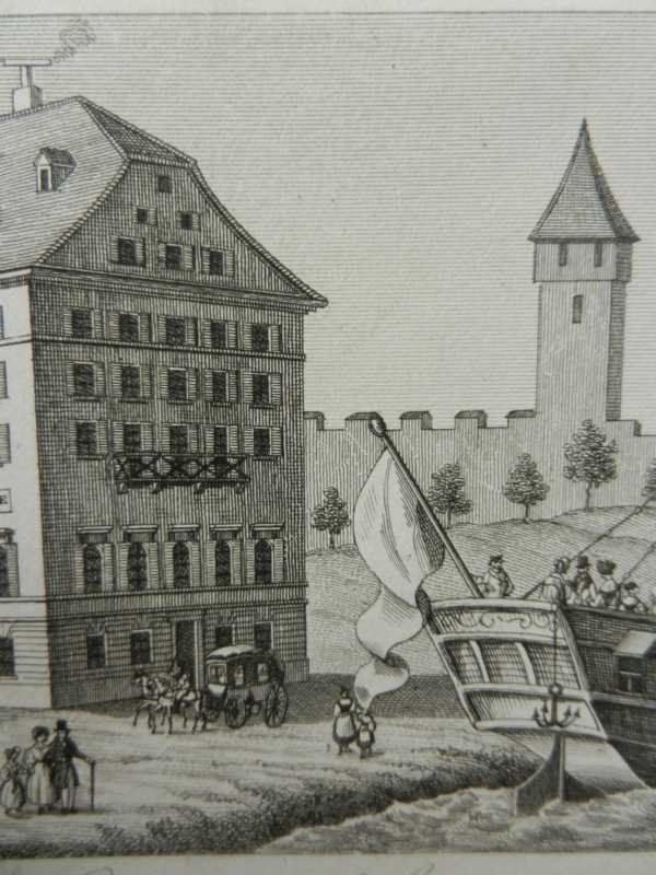 Incisioni: Luzern Schwanenplatz selten – Usato da Risch venduto da Rischli15 5