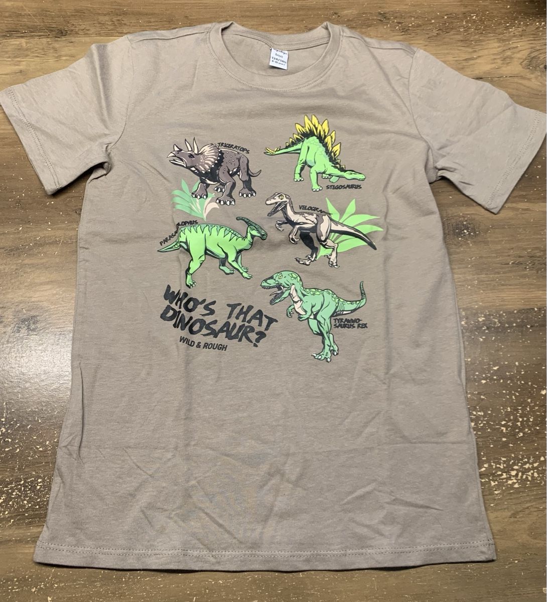 Camicie, T-shirt & Polo: T-Shirt Dinos, Gr. 134/140 – Usato da Buus venduto da 2013dp