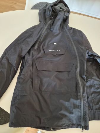 Montec Doom Ski Snowboard Jacke Anorak Schwarz Gr. M - Top