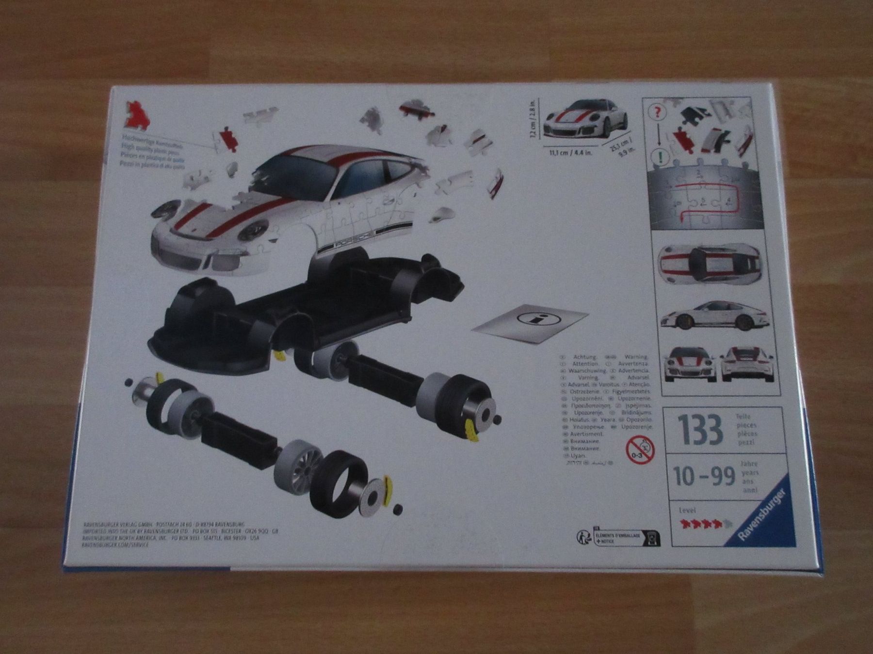 Ravensburger Puzzle: Ravensburger 3D Puzzle Porsche 911 R – Nuovo e nell'imballaggio originale da Kaisten venduto da renault015 1