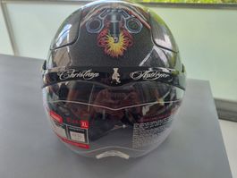 Jet-Helm/ Christian Audigier/ XL /NEU/ "Ed Hardy"
