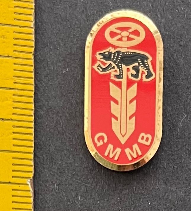 Militärmotorfahrer des Kantons Bern (GMMB) Pin (Gebraucht) in ...