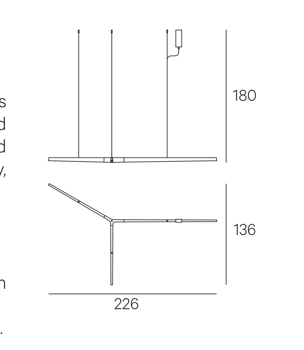 Lampadari & plafoniere: HENGE 07 Starlight Horizontal – Usato da Petit-Lancy venduto da TonyTortezi 2