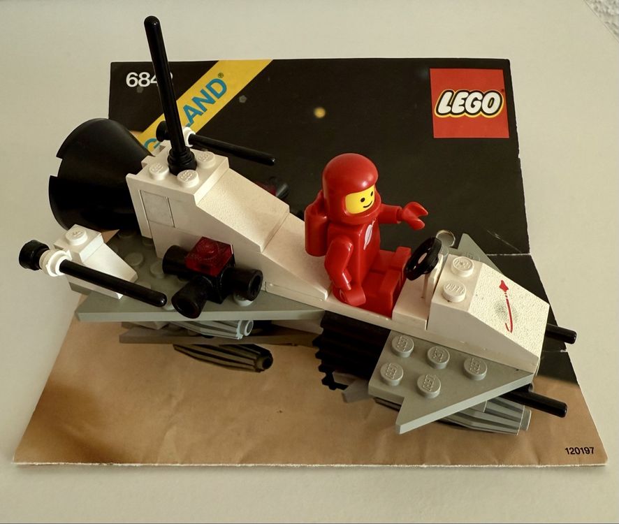 LEGO Legoland 6842 Shuttle Craft Trans. Red, Vintage (Gebraucht) in ...