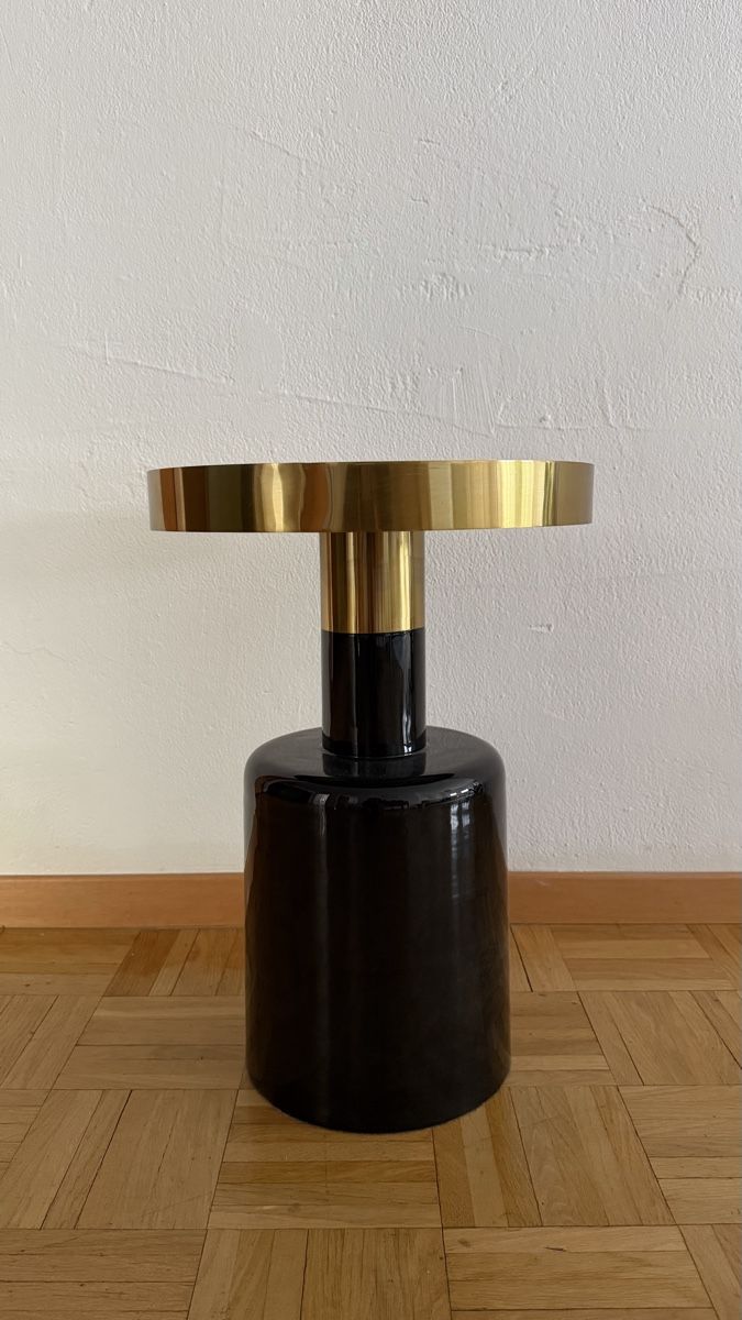 Comodini: Chicer Beistelltisch / Nachttisch schwarz gold  – Usato da Zürich venduto da jennifer.boss 1