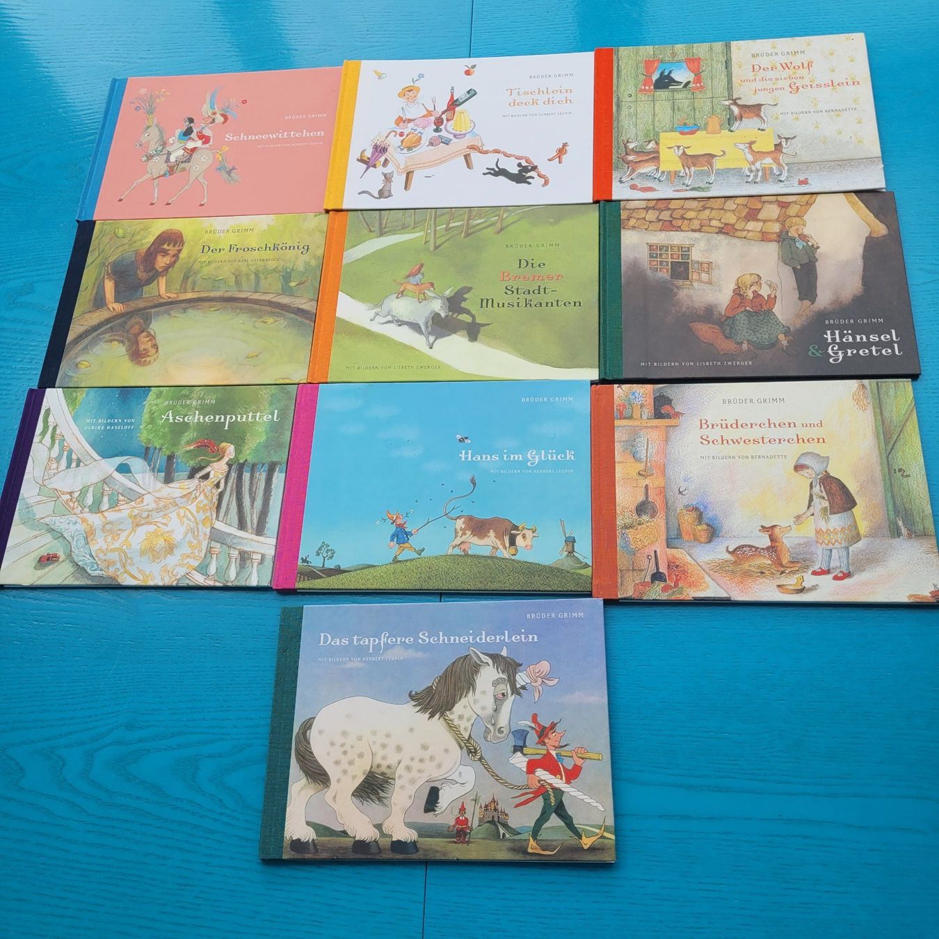 Libri: Brüder Grimm 10 Märchen ( Sammlung B) – Nuovo e nell'imballaggio originale da SCHÜBELBACH venduto da CoKaHa