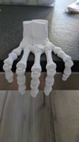 Halloween - Bewegliche Skelett Hand - weiss