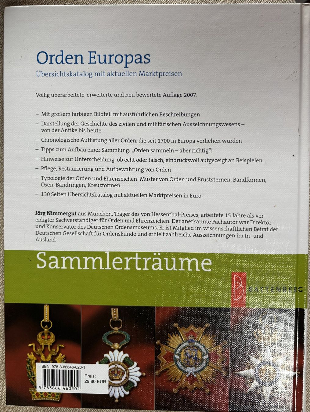 Libri: Orden Europas - Sammlerträume – Usato da Volketswil venduto da zwitsch33 1