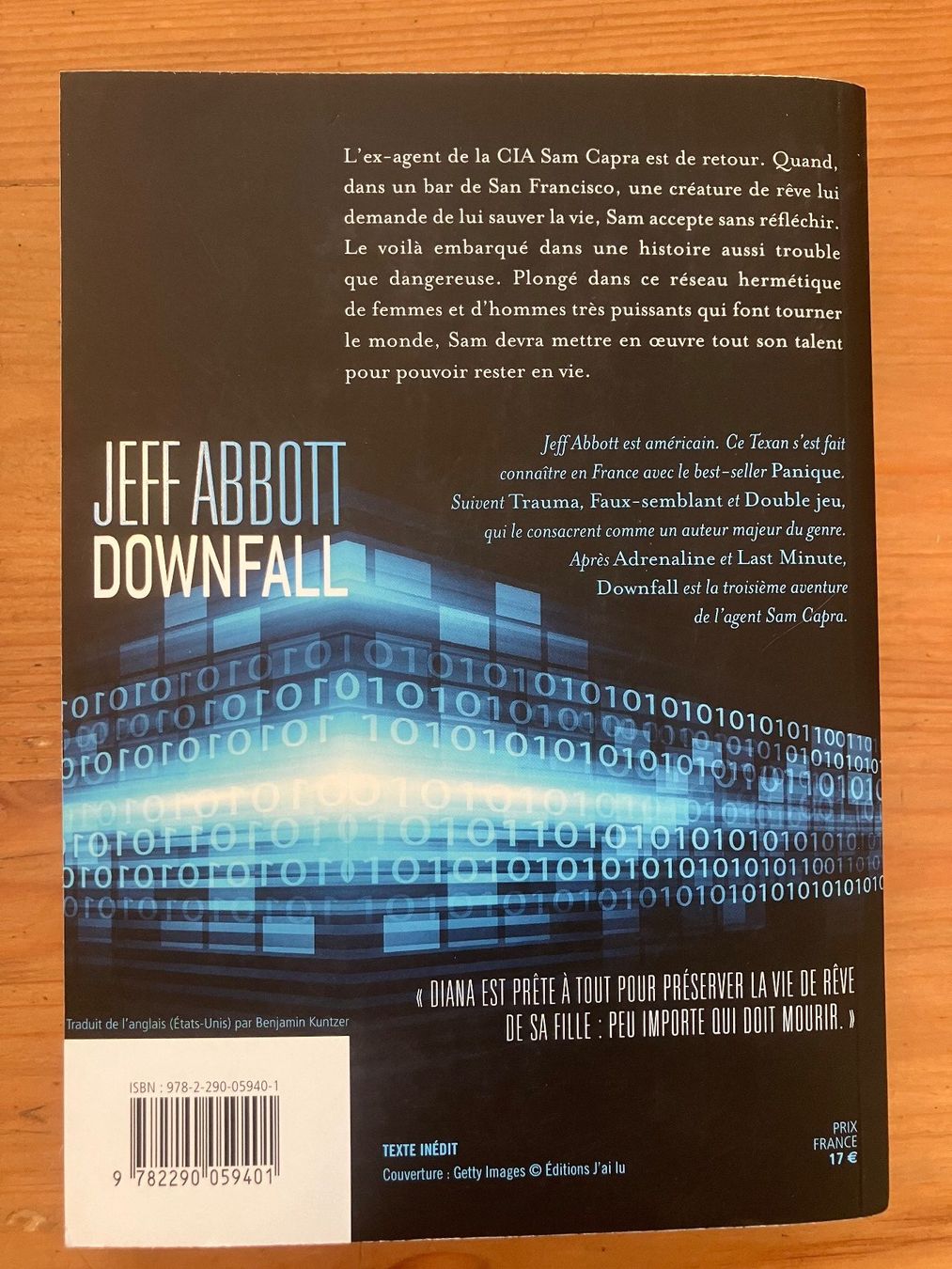 Livres: Downfall (Jeff Abbot) – D'occasion à Meyrin par Julien333 2
