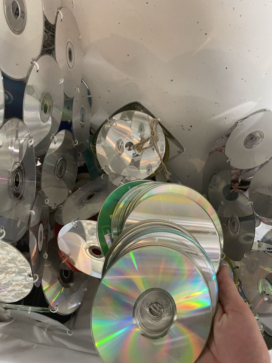 CDs: Deko aus CDs und DVDs handgemacht – D'occasion à Kriens par Noemijulia7 6