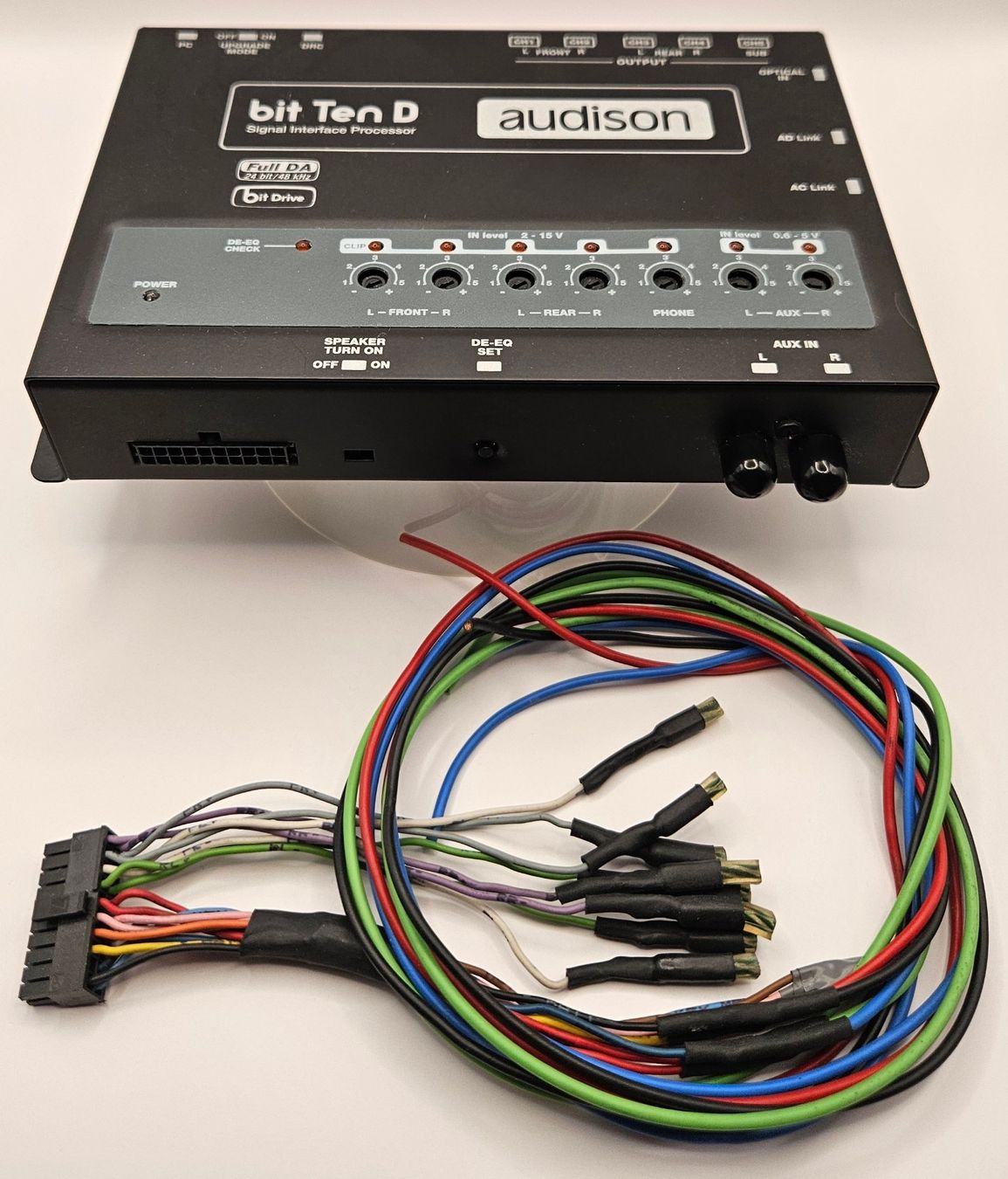 Equalizzatori: Audison Bit Ten D DSP ( Optical Version ) – Usato da Riazzino venduto da TicinoCarAudio