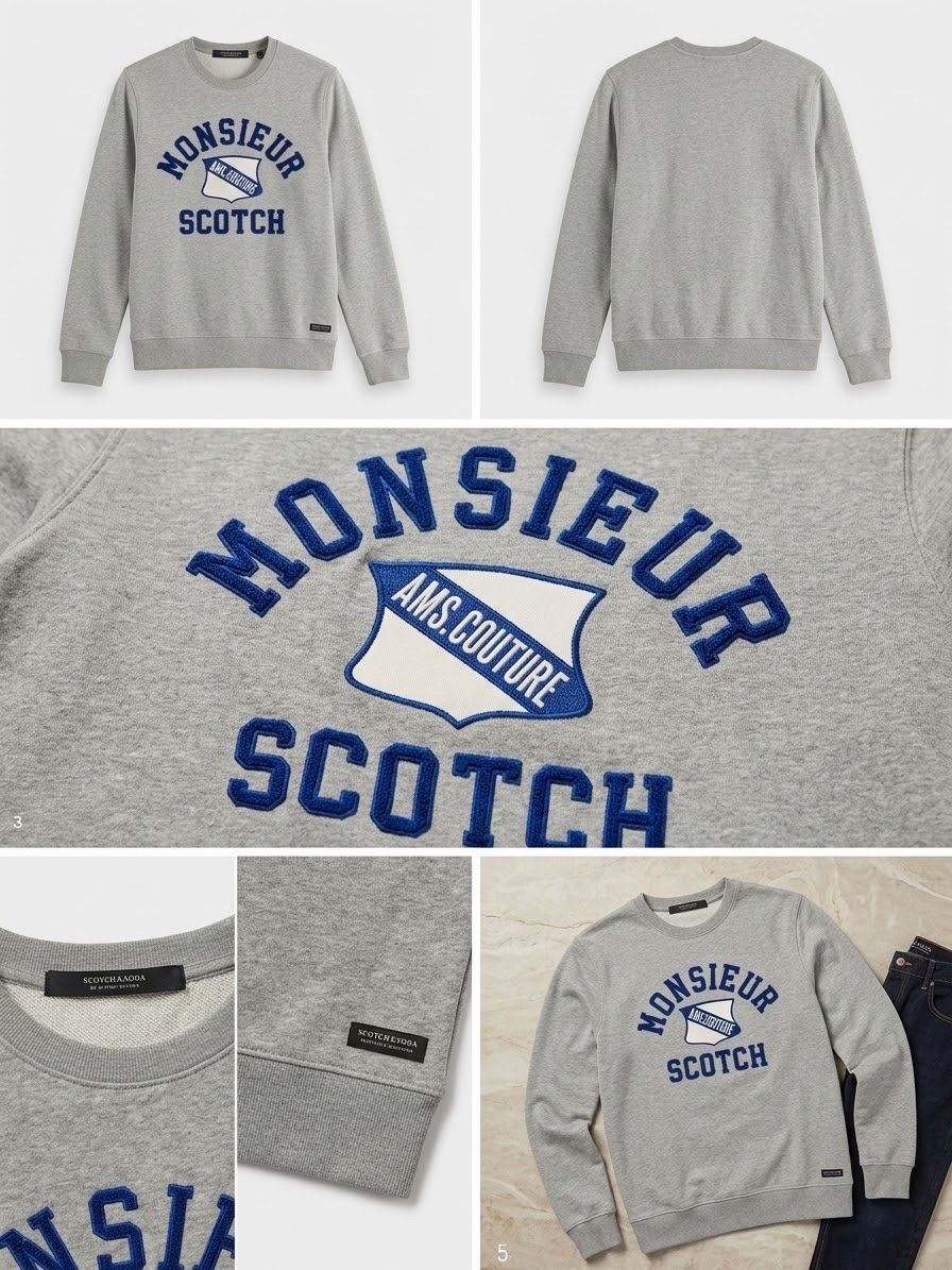 Maison Scotch Pulls & Sweat-shirts: Herren Pullover Scotch & Soda grau Grösse M – D'occasion à Diessbach b. Büren par _aleexu_