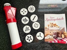 Betty Bossi Guetzli-Spritzgebäck-Presse (wie Neu)