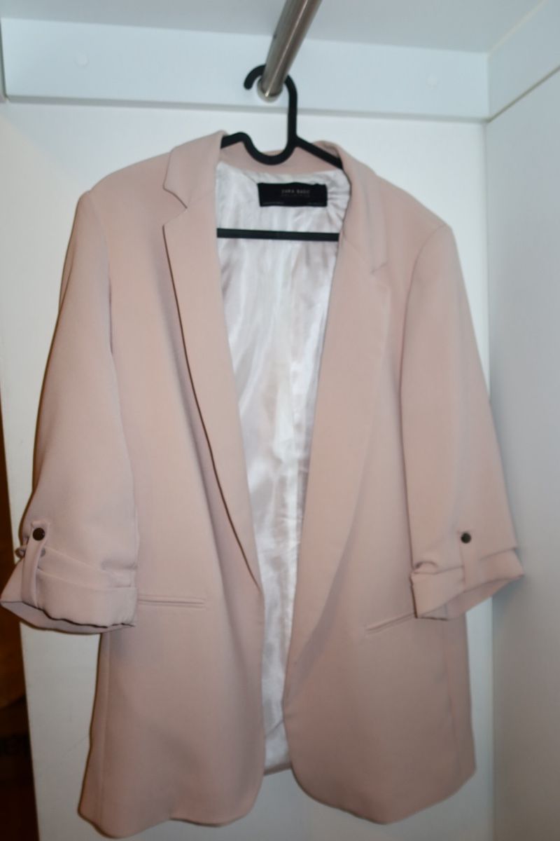 Zara Jacken: Blazer Zara Basic Hellrosa, Grösse M, guter Zustand – Gebraucht aus St. Gallen von liv_75vz
