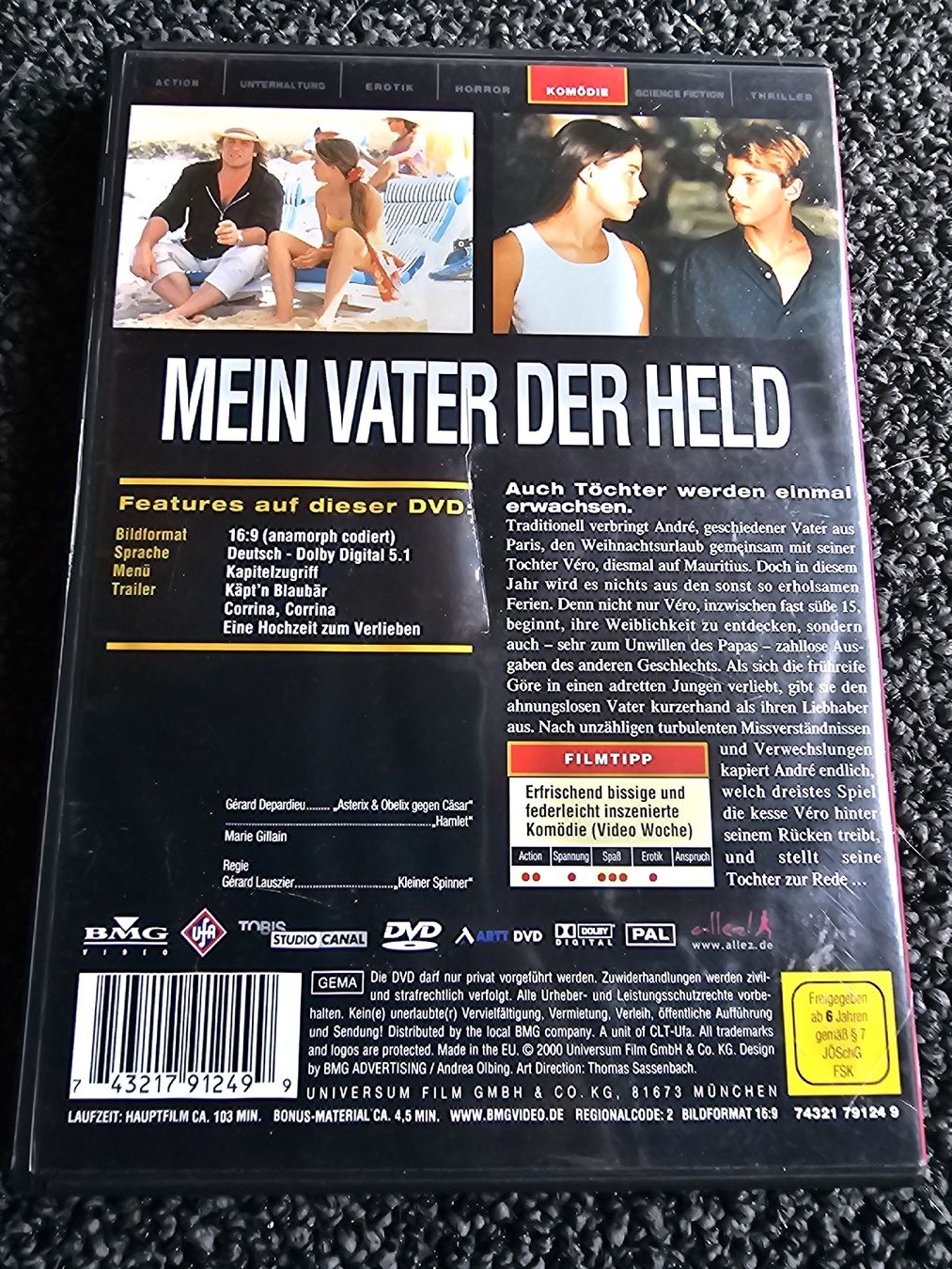 Tutti i DVDs: DVD Mein Vater der Held (22213) – Usato da Ruswil venduto da jan_bxl5 1