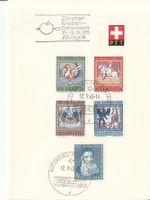 Sonderstempel A. 995 Knabenschiessen Zürich 1965
