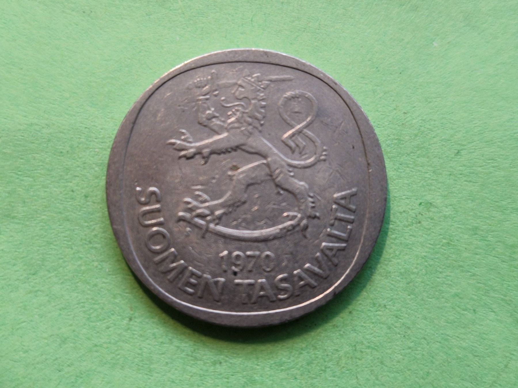 Tutti le monete: Finland 1 Markka 1970 – Usato da MUEHLAU venduto da ibo_5c7d
