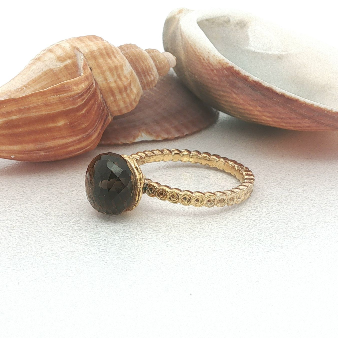 Olga Ribler Anelli: Rauchquarz Ring Silber Unikat 58 – Nuovo (secondo la descrizione) da Luzern venduto da Schmuckoutlet 6