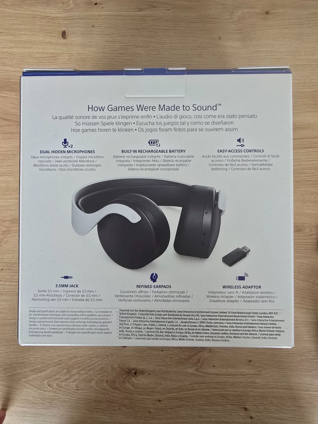 Sony Kopfhörer: Sony Pulse 3D Wireless Headset PS5 inkl. OVP – Gebraucht aus Chur von 1996hiphop 4