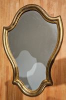 Miroir à cadre doré/Spiegel mit vergoldetem Rahmen