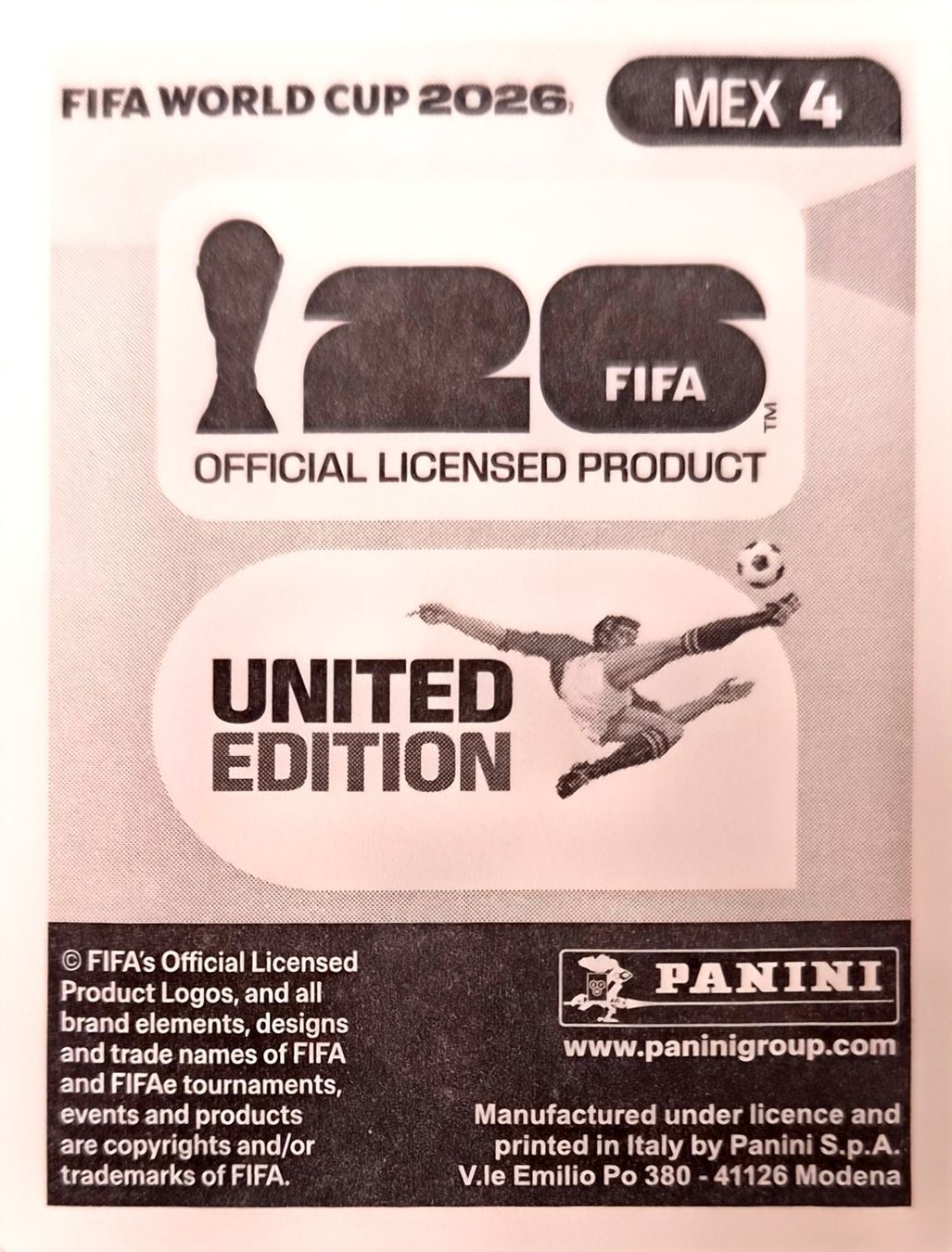 Panini Carte collezionabili: Carte FIFA World Cup 2026 MEX 4 – Usato da Clarens venduto da rim_g98y 1