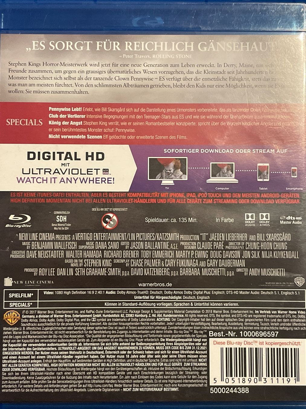 Tutti i DVDs: ES  (2007) – Usato da Waldenburg venduto da Gonzo8 1