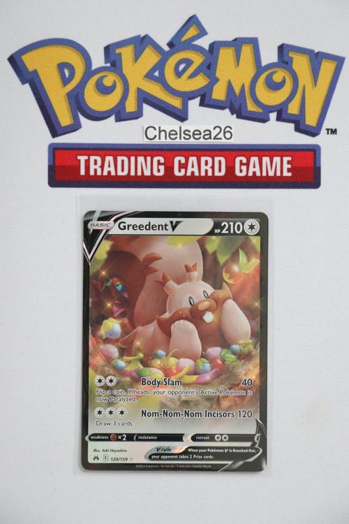 Pokémon Crown Zenith Greedent V CRZ Kaufen auf Ricardo