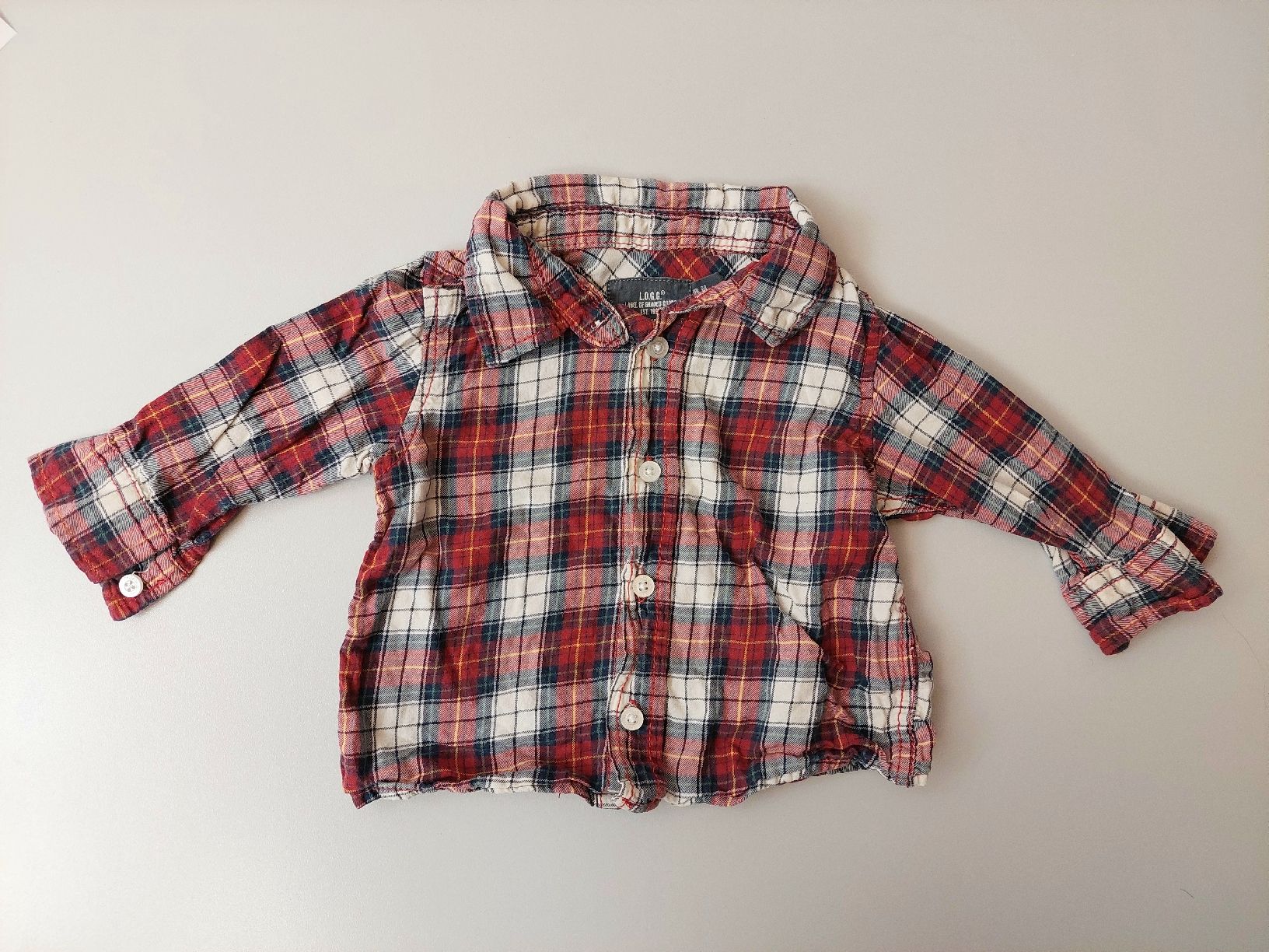 H&M Camicie, Top & T-shirt: Hemd Grösse 68, H&M, karriert – Usato da Aeschi b. Spiez venduto da Corin1234
