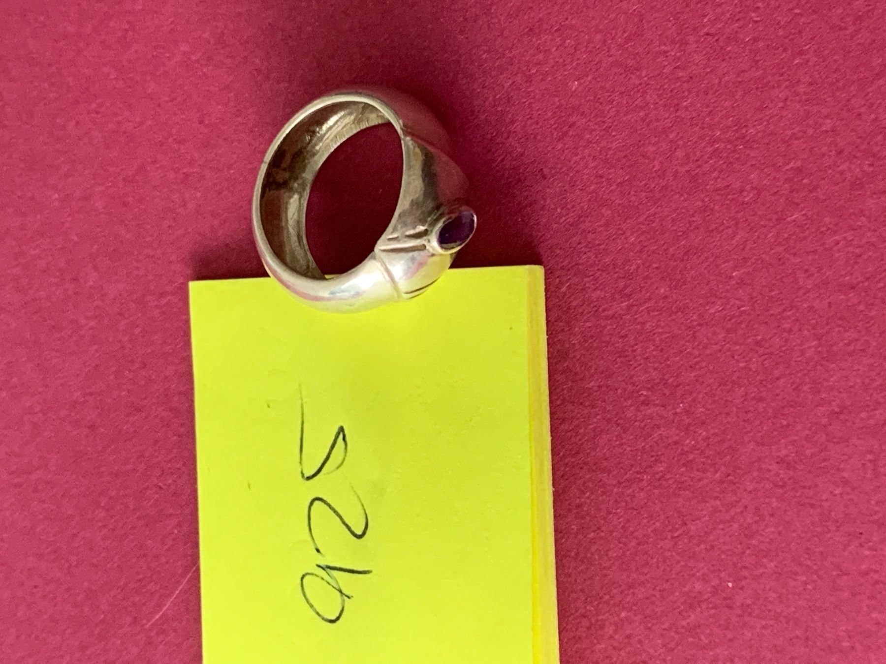 Bagues: Silberring bauchig TRANSFORMATION lila gr.53 – D'occasion à Dittingen par Bellevista 7