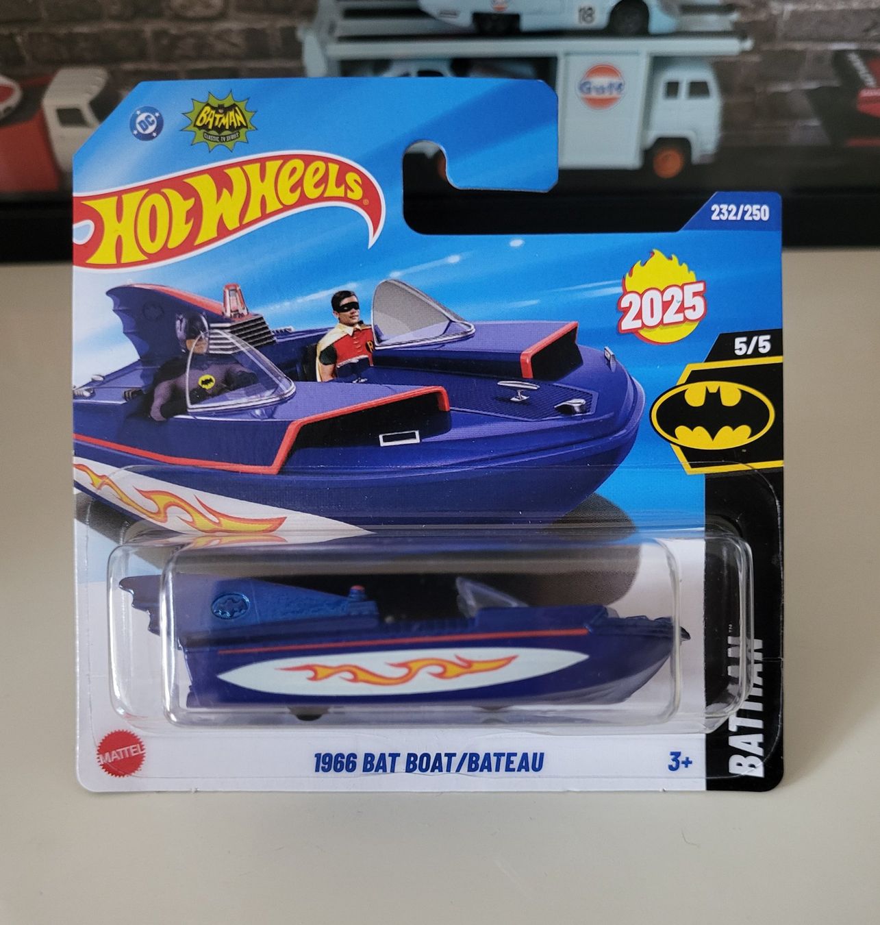 Hot Wheels Modellautos: Hot Wheels 1966 BAT BOAT Batman & Robin – Neu und originalverpackt aus Zürich von MDC0
