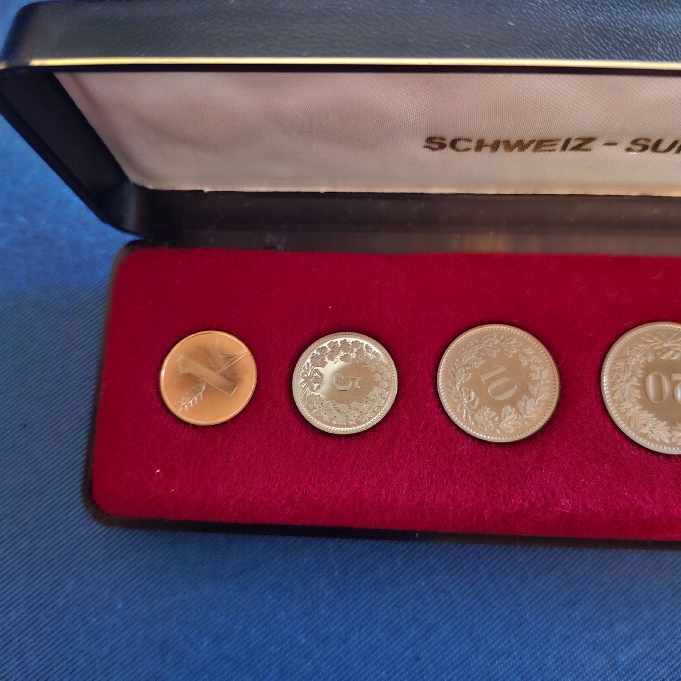 Tutti le monete: Schweizer Münzsatz 1975 – Nuovo (secondo la descrizione) da Nürensdorf venduto da DANG3REUX 4