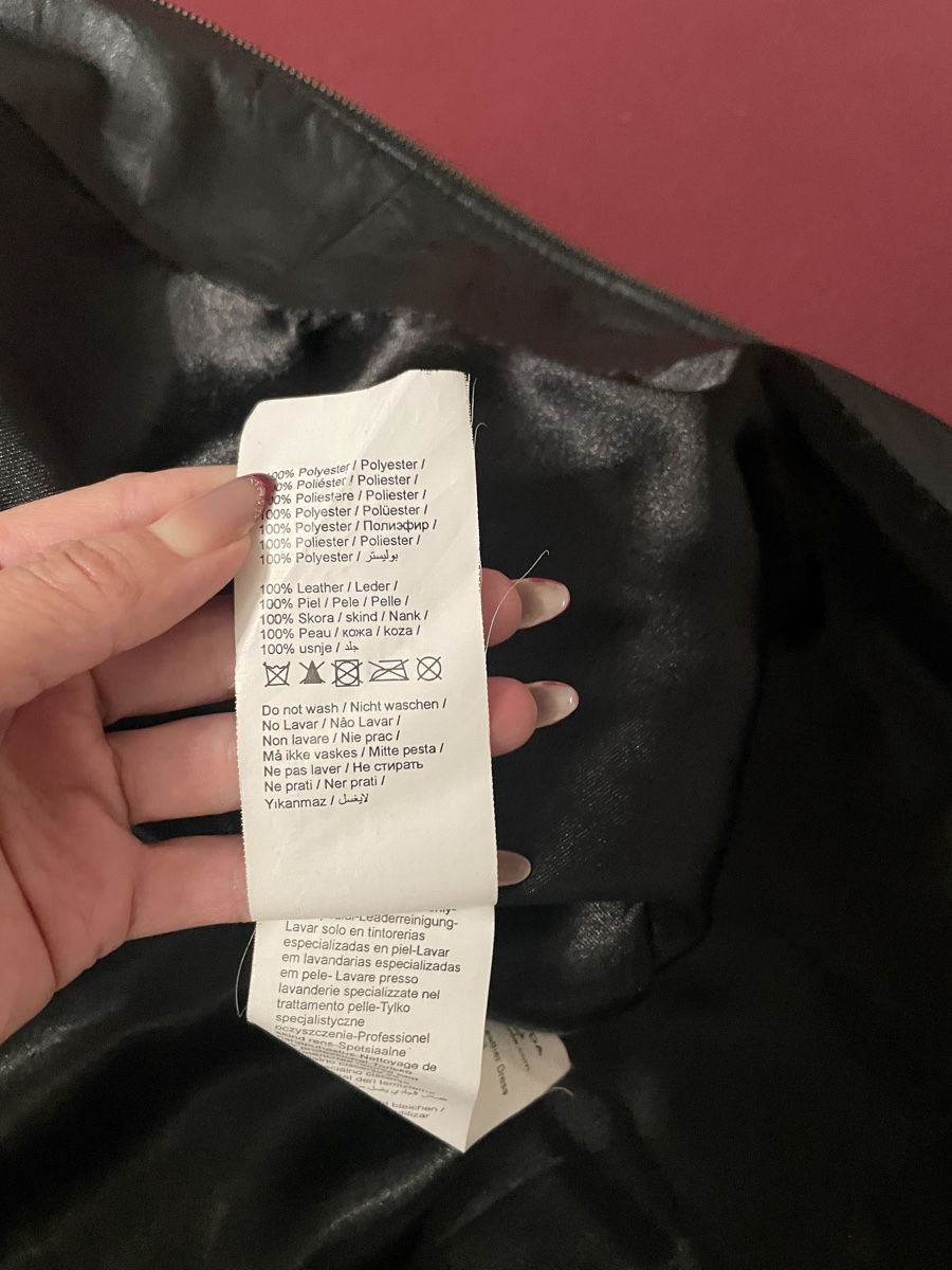 Vero Moda Cappotti: Vero Moda Echt Lederjacke, Grösse M, Top Zustand! – Nuovo (secondo la descrizione) da Effretikon venduto da lihong 6