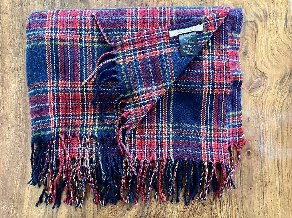 Foulards & écharpes: Schal kariert rot blau – D'occasion à Zürich par pas_y6lb 1