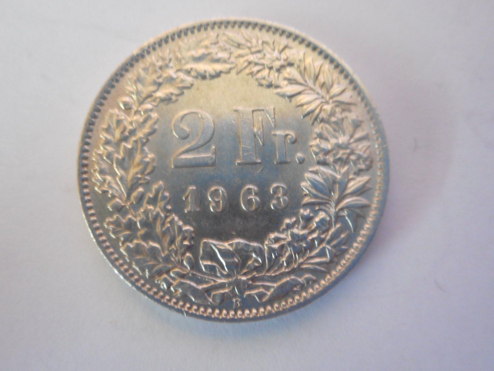 Toutes les monnaies: 2 Fr. 1963 silber – D'occasion à Kriegstetten par pizlad2010