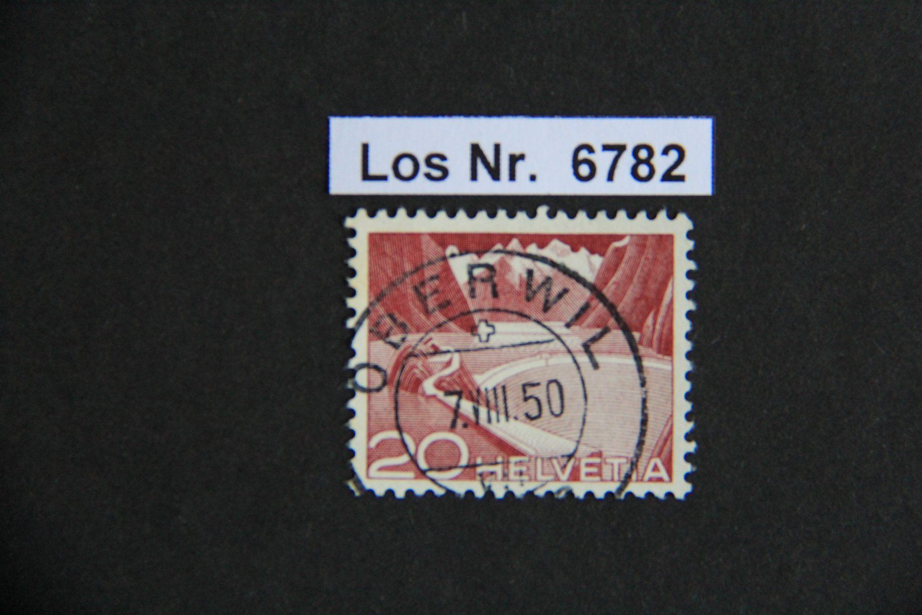 Tutti i francobolli: CH 1949 Ortsstempel mit Datum                       Los 6782 – Usato da Volken venduto da jukon65