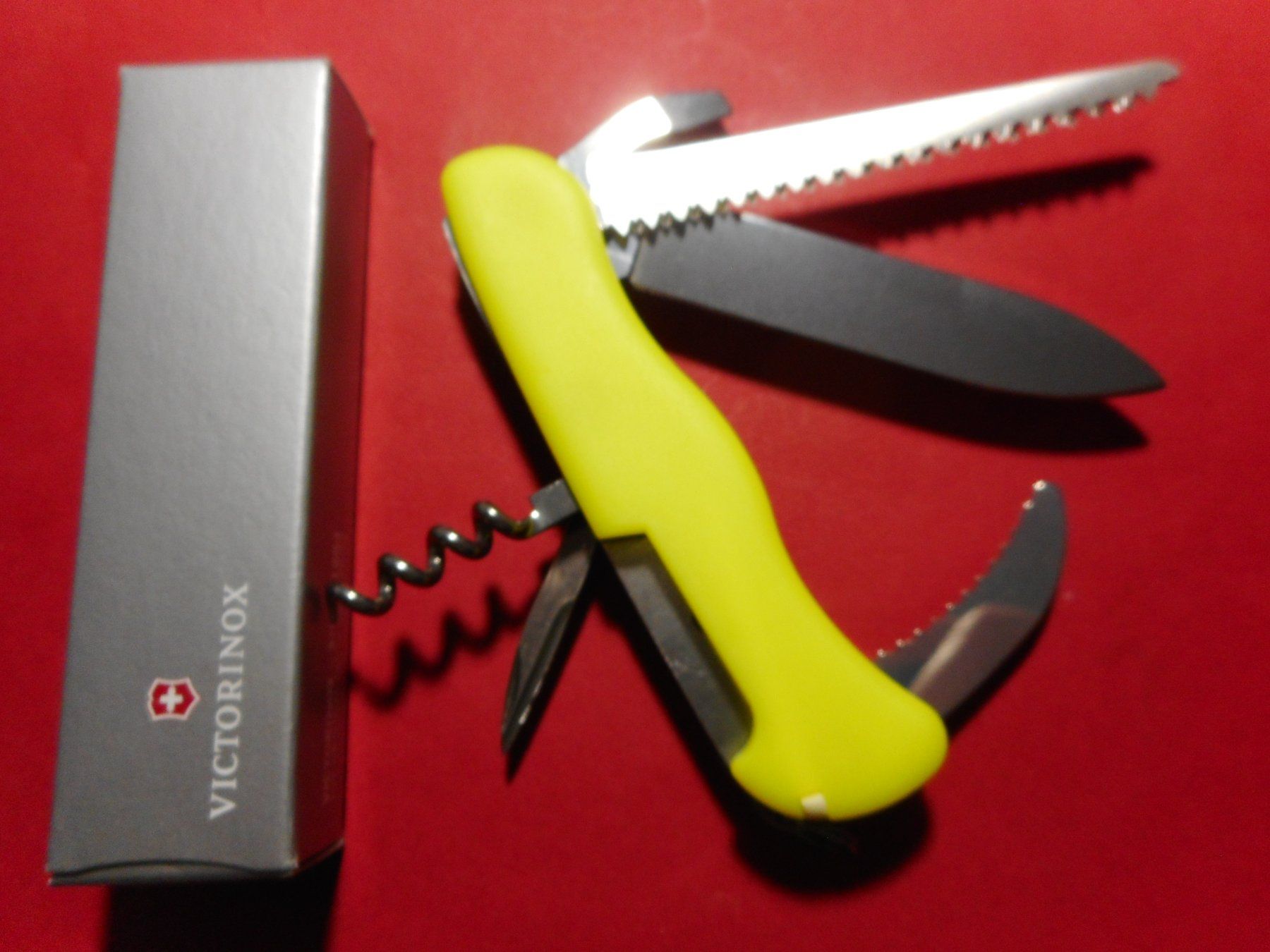 Victorinox Coltelli tascabile: Victorinox  Hunter  4er Set – Nuovo e nell'imballaggio originale da Rotkreuz venduto da Hubbil 3