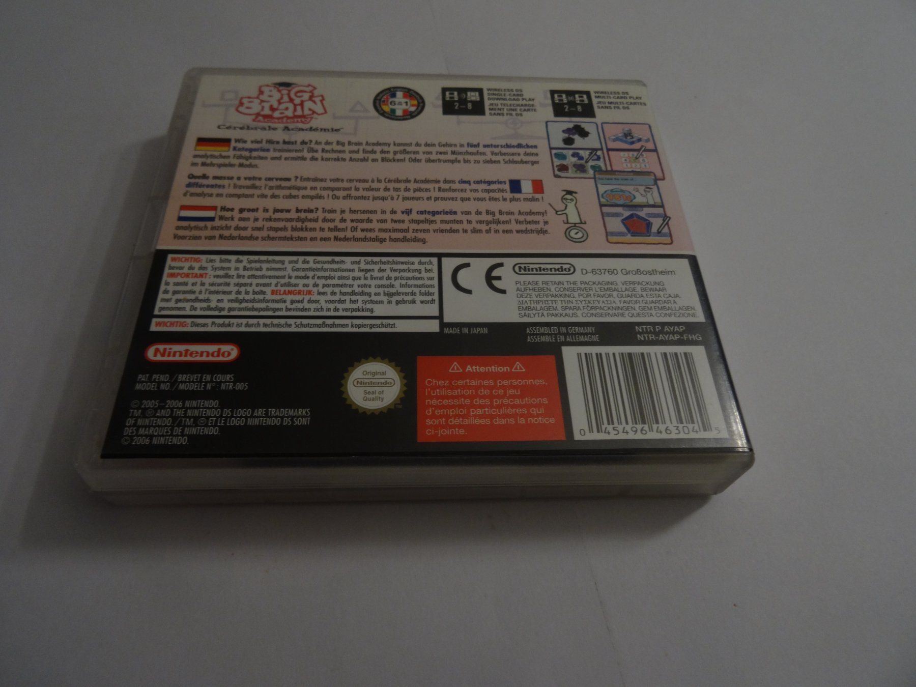 Nintendo Spiele: Big Brain Academy DS – Gebraucht aus Olten von Disc-Ausverkauf 2