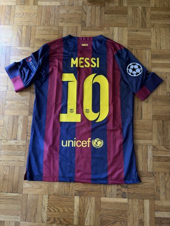 Messi UCL 2014/15 Final Jersey.