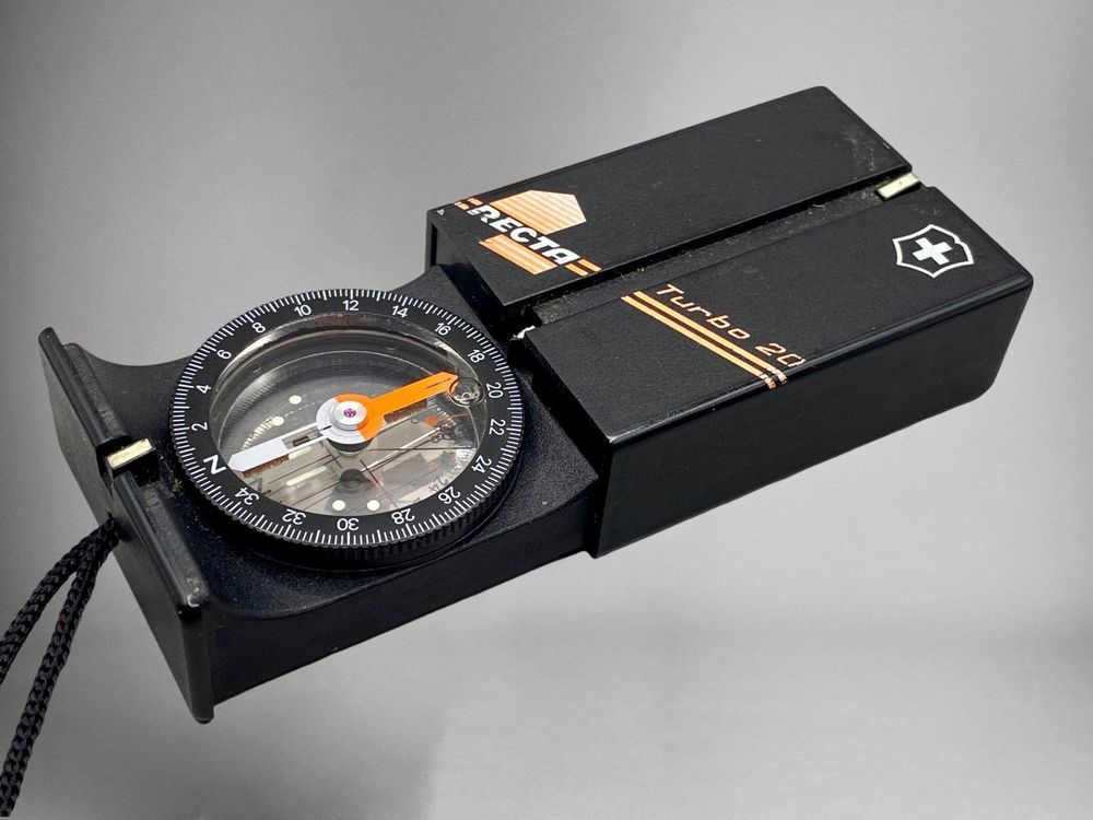 Boussole Militaire Suisse Recta DP6 - Swiss Made Avec Notice - Occasion Bon état