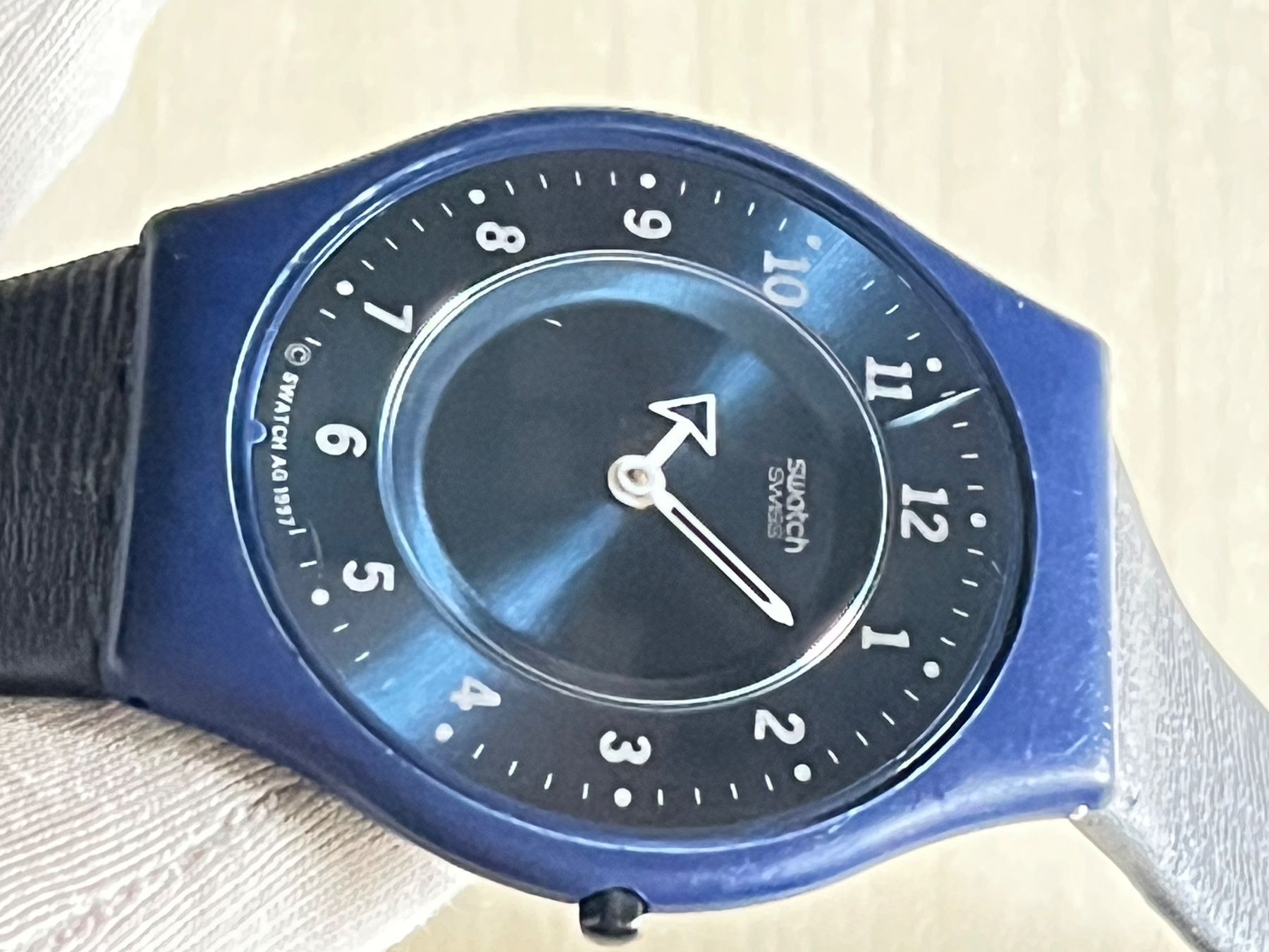 Swatch Uhren: Swatch Skin Armbanduhr, blau – Gebraucht aus Grenchen von chththl 6