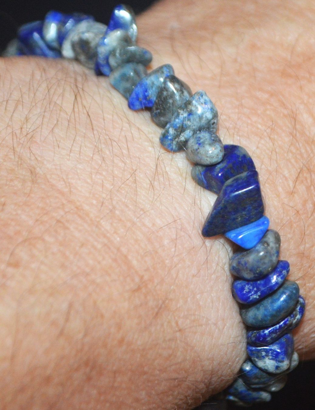 Bracciali & Braccialetti: Armband A-559 – Lapislazuli – elastisch – Nuovo e nell'imballaggio originale da Goldiwil (Thun) venduto da han_v5b7 1