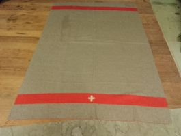  Wolldecke Schweizer Kreuz Militär/Zivielschutz