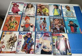14 Nähhefte Ottobre/Burda+Stenzo‘s Kids fashione