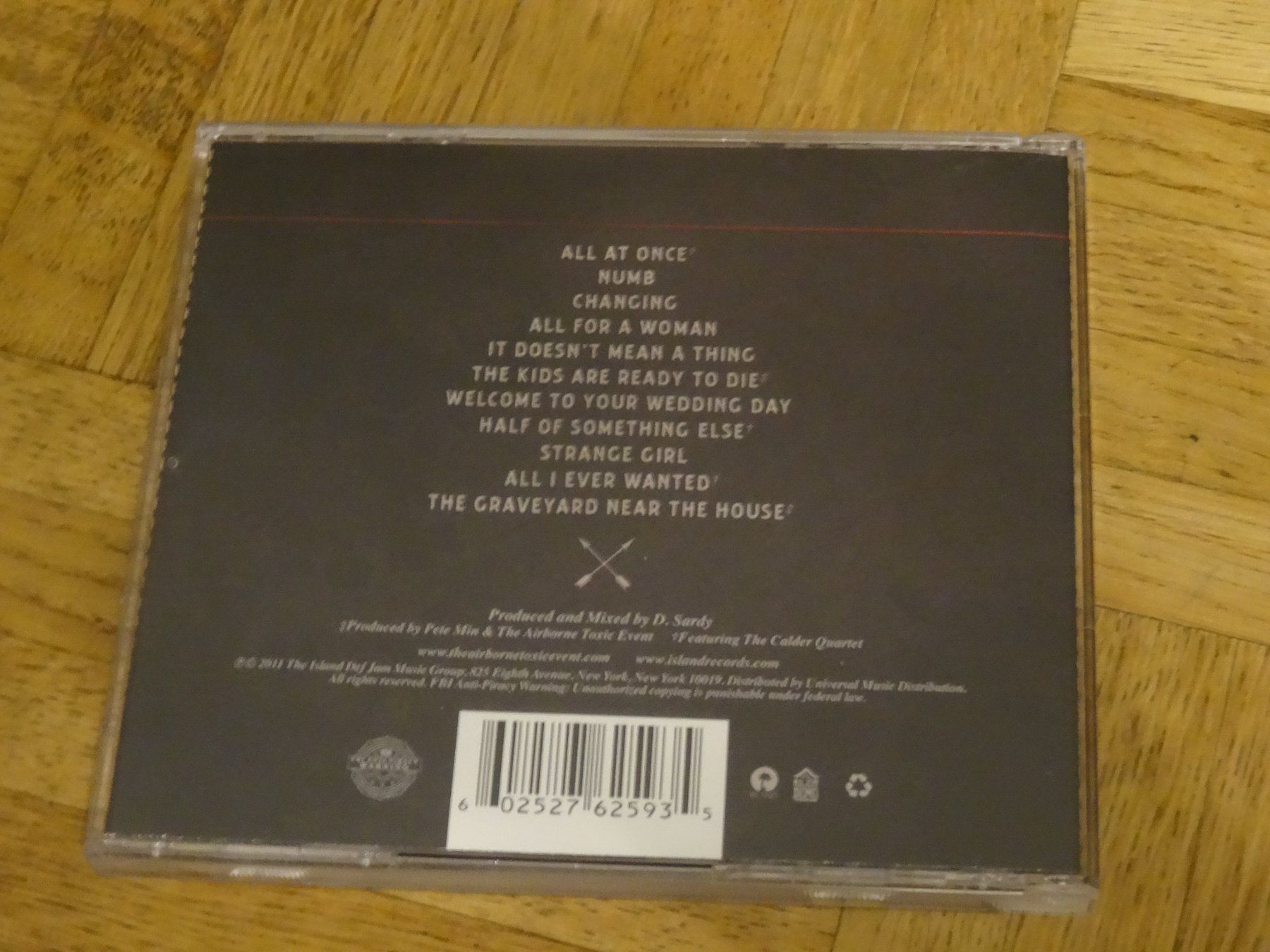 CD: Airborne Toxic Event - All At Once - CD – Usato da Olten venduto da Disc-Ausverkauf 1
