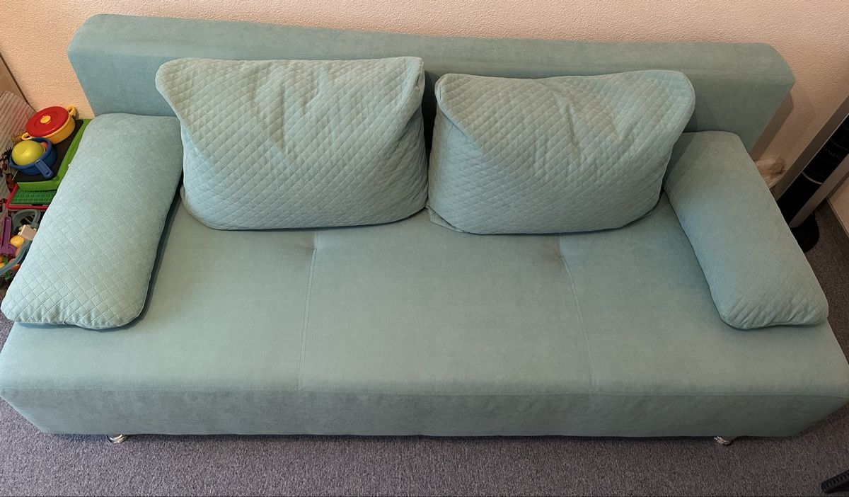 Sofas: Bettsofa in Türkis – Gebraucht aus Rüschlikon von Master777 1