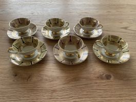 6 Espresso/Teetassen Winterling Bavaria Germany Top Zustand 