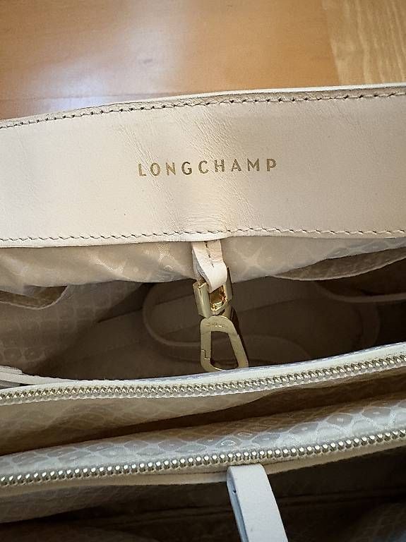 Longchamp Borse da donna: Longchamp-Tasche Honoré 404 M Weiss – Nuovo (secondo la descrizione) da Zürich venduto da michelle2805 4
