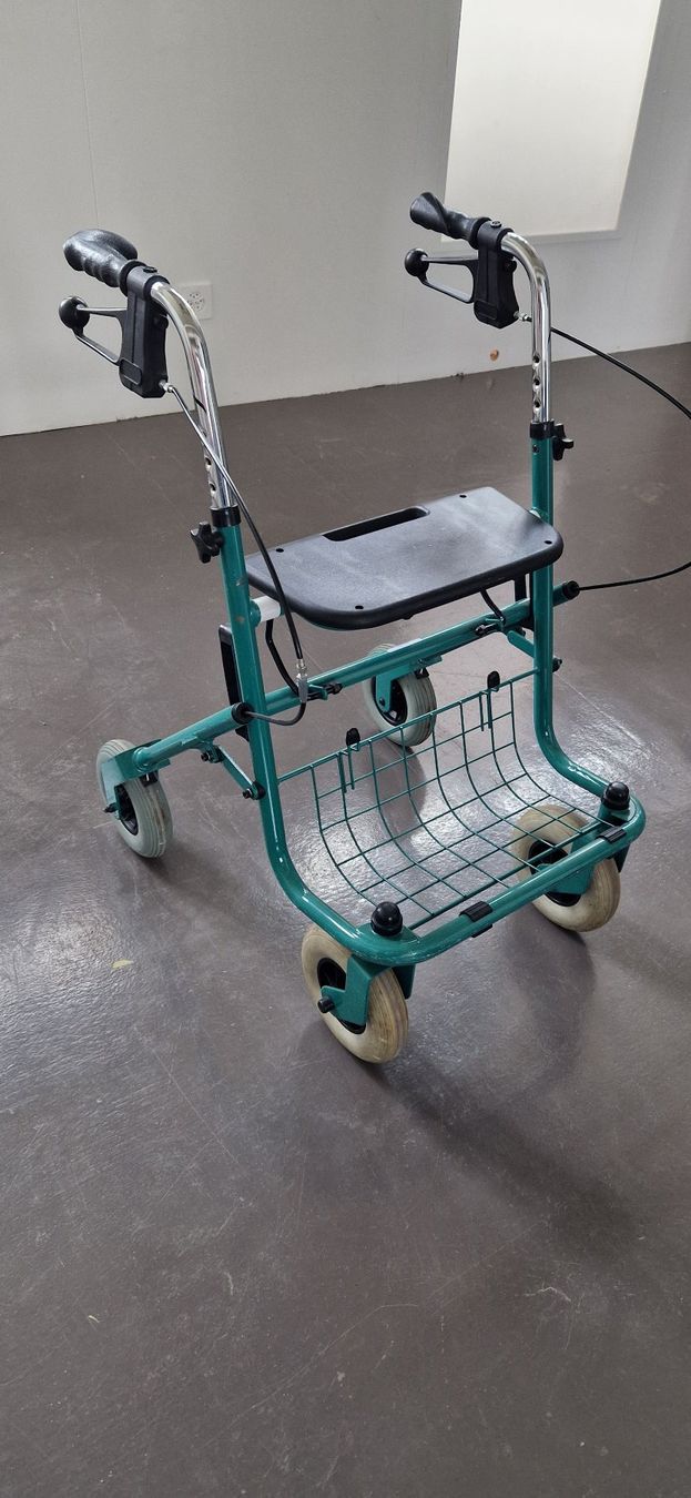 Ausili per la deambulazione: Rollator Farbe Grün Nr. 1 – Usato da Niederbipp venduto da Trude04 1